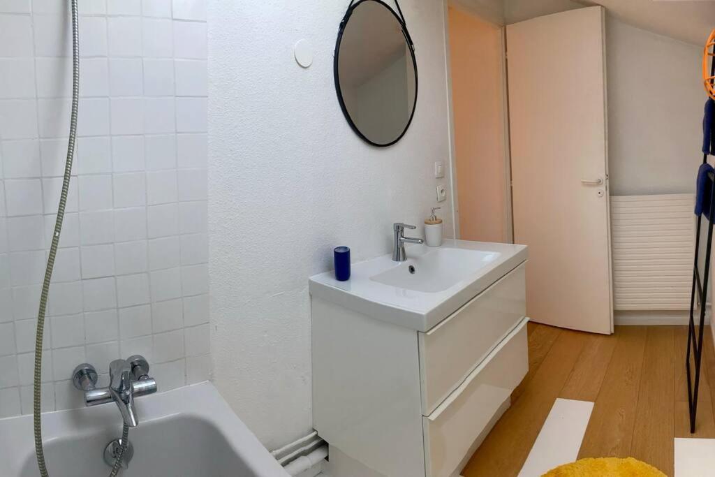 Charmant Appartement Pop - Arty Thonon-les-Bains Kültér fotó